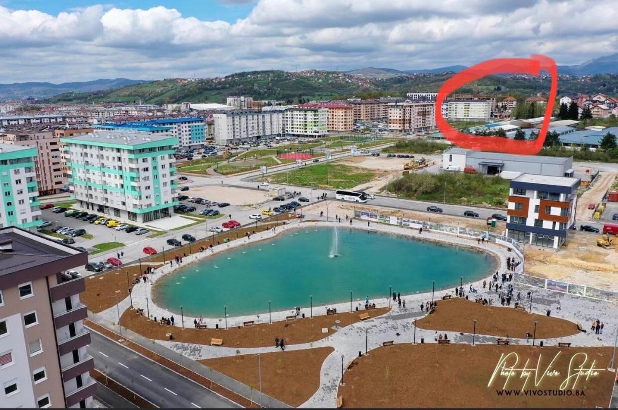 Athena Apartman Lukavica Buitenkant foto