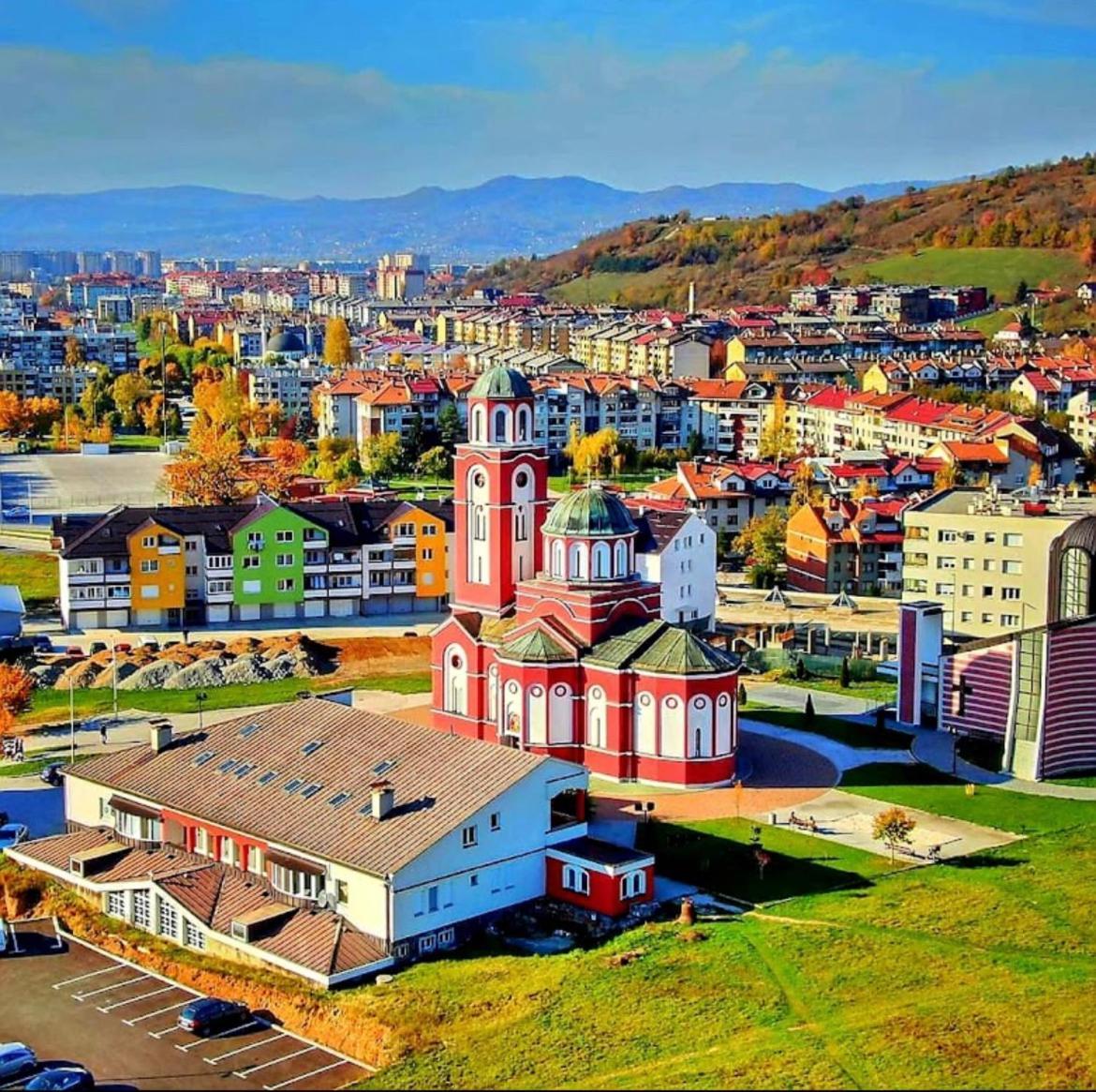 Athena Apartman Lukavica Buitenkant foto